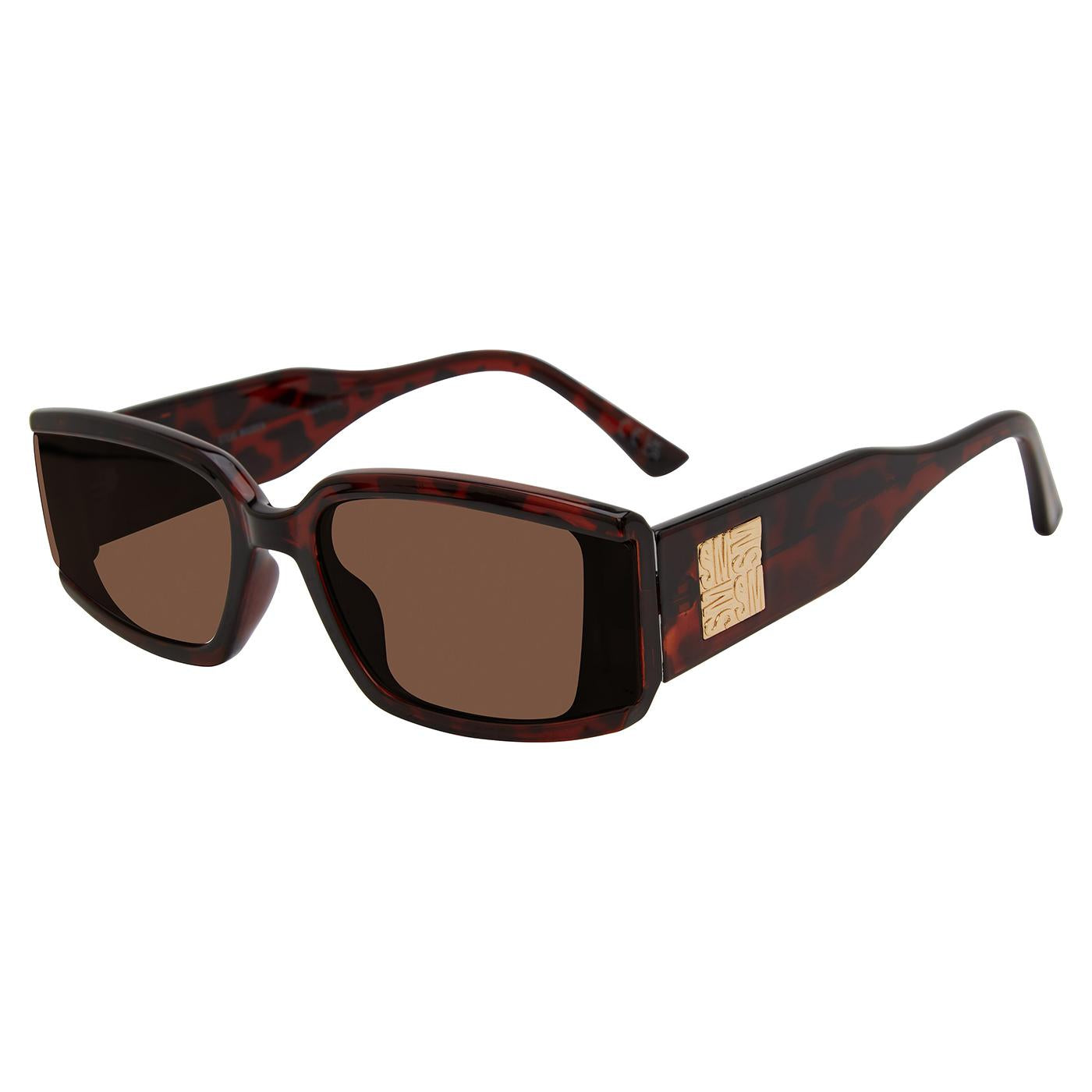 Jaxon Tortoise Brown / Satin Pink Solid - Occhiali da Sole Multicolore SMAX17259  STEVE MADDEN 