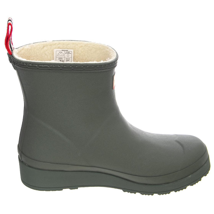 Play Short Sherpa Boot Urban Grey - Stivali Profilo alla Caviglia Donna Grigi HUSWFS2235RMA-UBY  HUNTER 