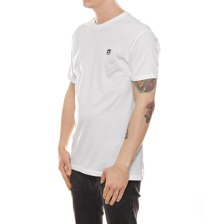 HALF FACE MIL SPEC PREMIUM S/S TEE WHITE 165361370-WHT  OBEY 