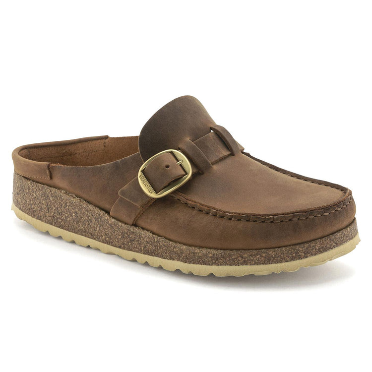 W' Buckley Cognac Oiled Leather - Sandali Donna Marroni 1024028  BIRKENSTOCK 