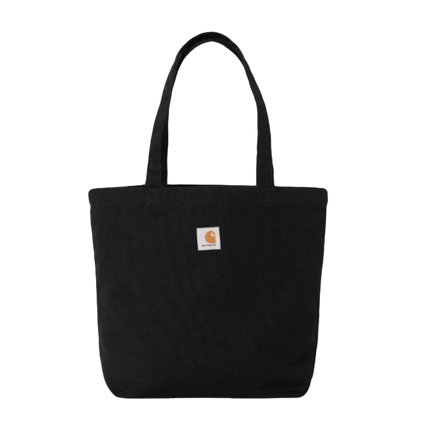 Canvas Graphic Tote Wiptopia Print, Black - Borsa Tote Shopping Bag Nera con stampa a contrasto I033975.3ETXX . CARHARTT WIP 