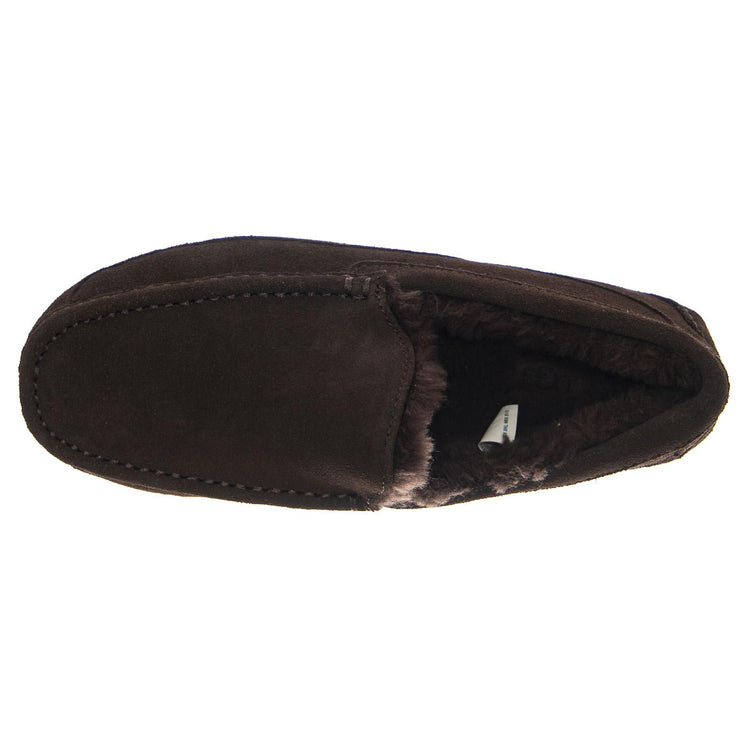 UGG M Ascot Dusted Cocoa - Mocassini Uomo in Pelle Scamosciata Marroni 1101110M DDC UGG 