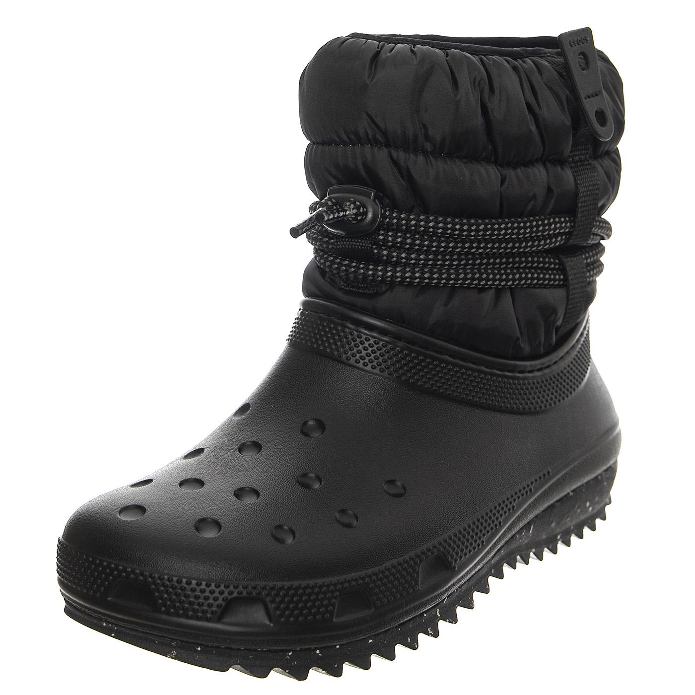 Classic Neo Puff Luxe Boot W BLK - Stivali Donna Neri CR.207312-BLK  CROCS 