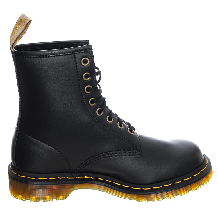 Vegan 1460 Boots - Black Felix Rub Off - Stivali Vegani Donna Neri DMSVEGANBK14045001 . DR.MARTENS 
