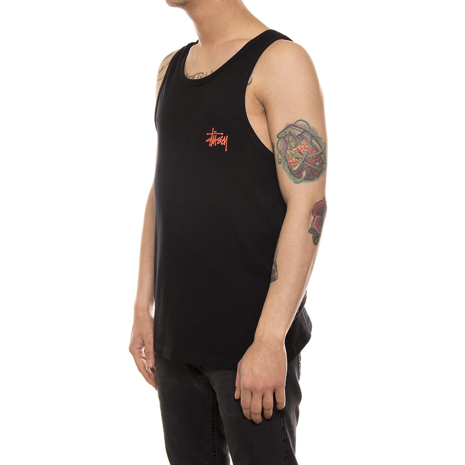BASIC STUSSY TANK BLACK 1934003-BLACK  STUSSY 