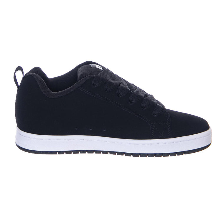 Court Graffik Shoes Black - Scarpe Stringate Profilo Basso Uomo Nere 300529-001  DC 