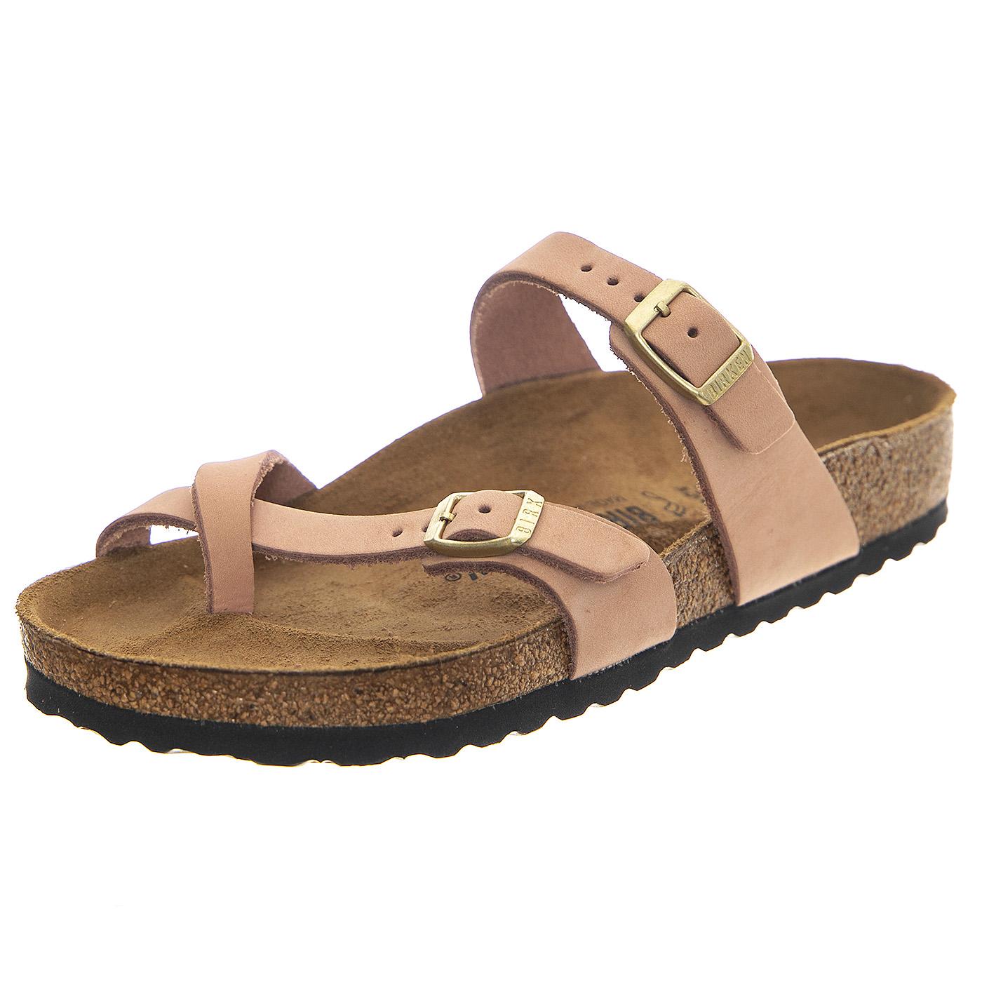 Mayari Soft Pink Nubuck Leather Regular Fit - Sandali Donna Rosa 1026608  BIRKENSTOCK 
