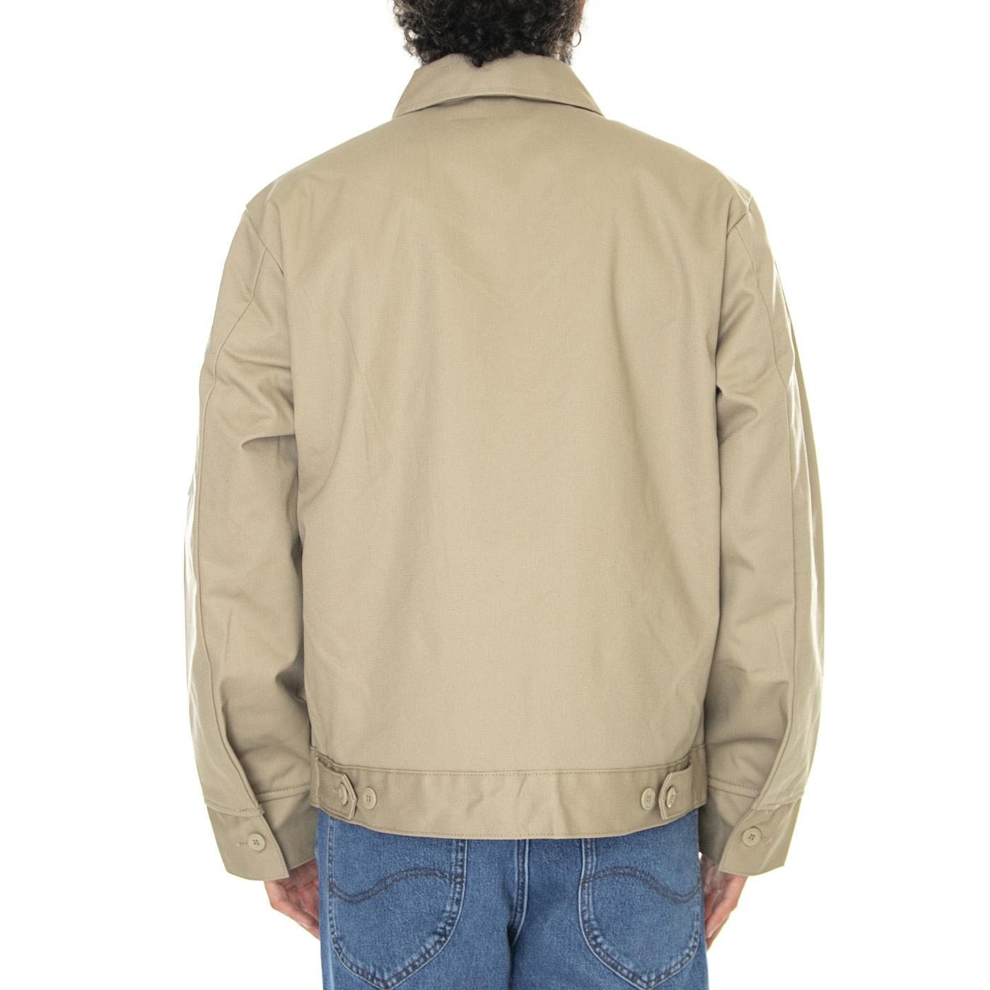 Lined Eisenhower Jacket Rec Khaki - Giacca Invernale Uomo Beige DK0A4XK4KHK1  DICKIES 