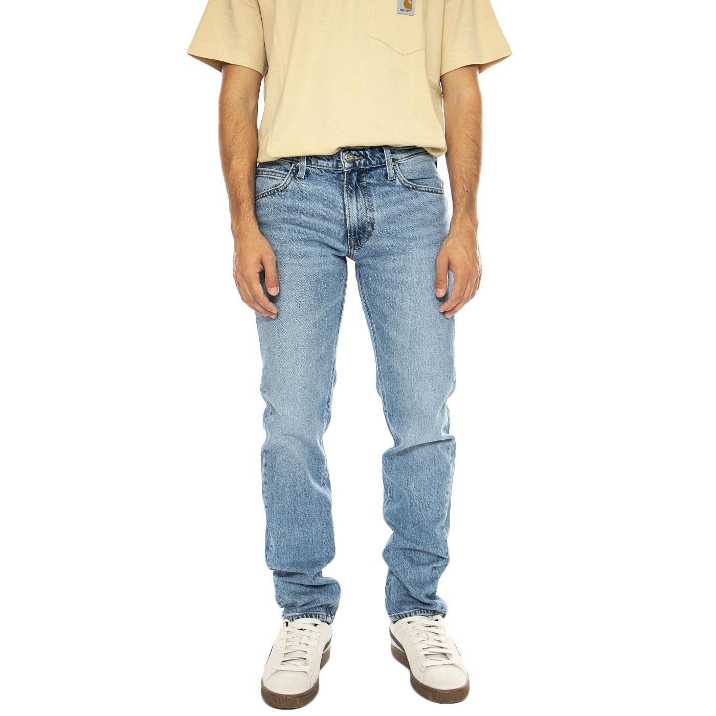 Dare Zip Fly Marine Blue - Pantaloni Denim Jeans Uomo Blu 112355808-BLUE  LEE 