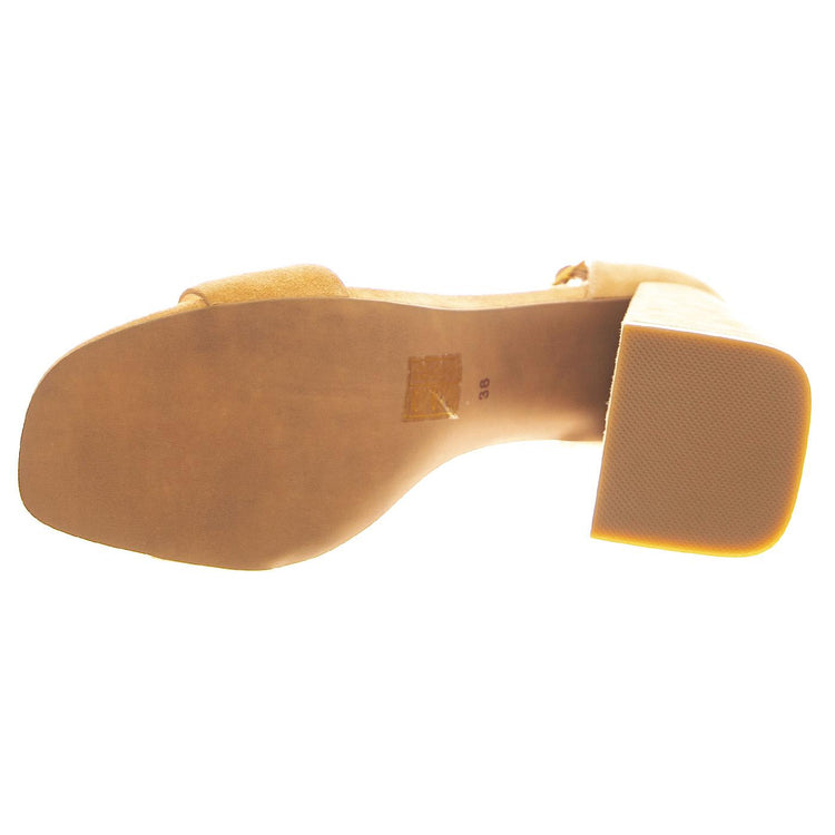 Pop-Star-B Natural Gold Suede - Sandali Donna Beige JCSJCD-176-2-06-NATG  JEFFREY CAMPBELL 