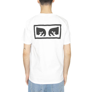 Obey Eyes 3 Tee White - Maglietta Girocollo Uomo Bianca 165261826-WHT . OBEY 