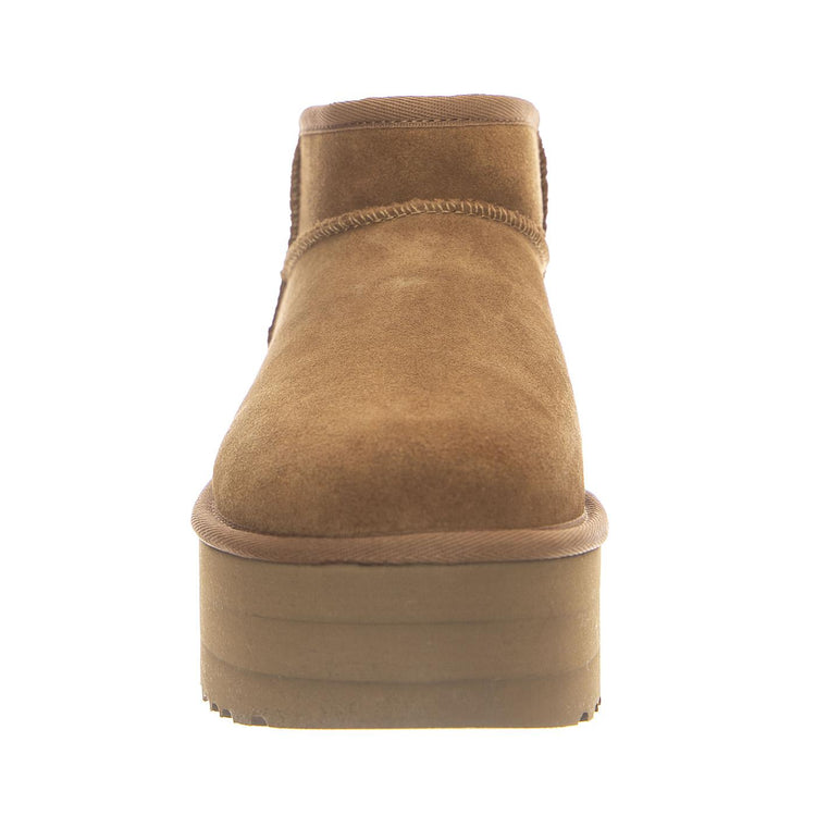 W Classic Ultra Mini Platform Chestnut - Stivaletti Donna Marroni 1135092-CHE . UGG 