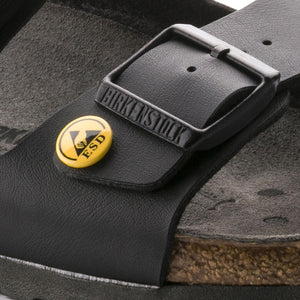 M' Milano Esd Black Regular Fit - Sandali Uomo Neri - Calzata Regolare 0634790  BIRKENSTOCK 