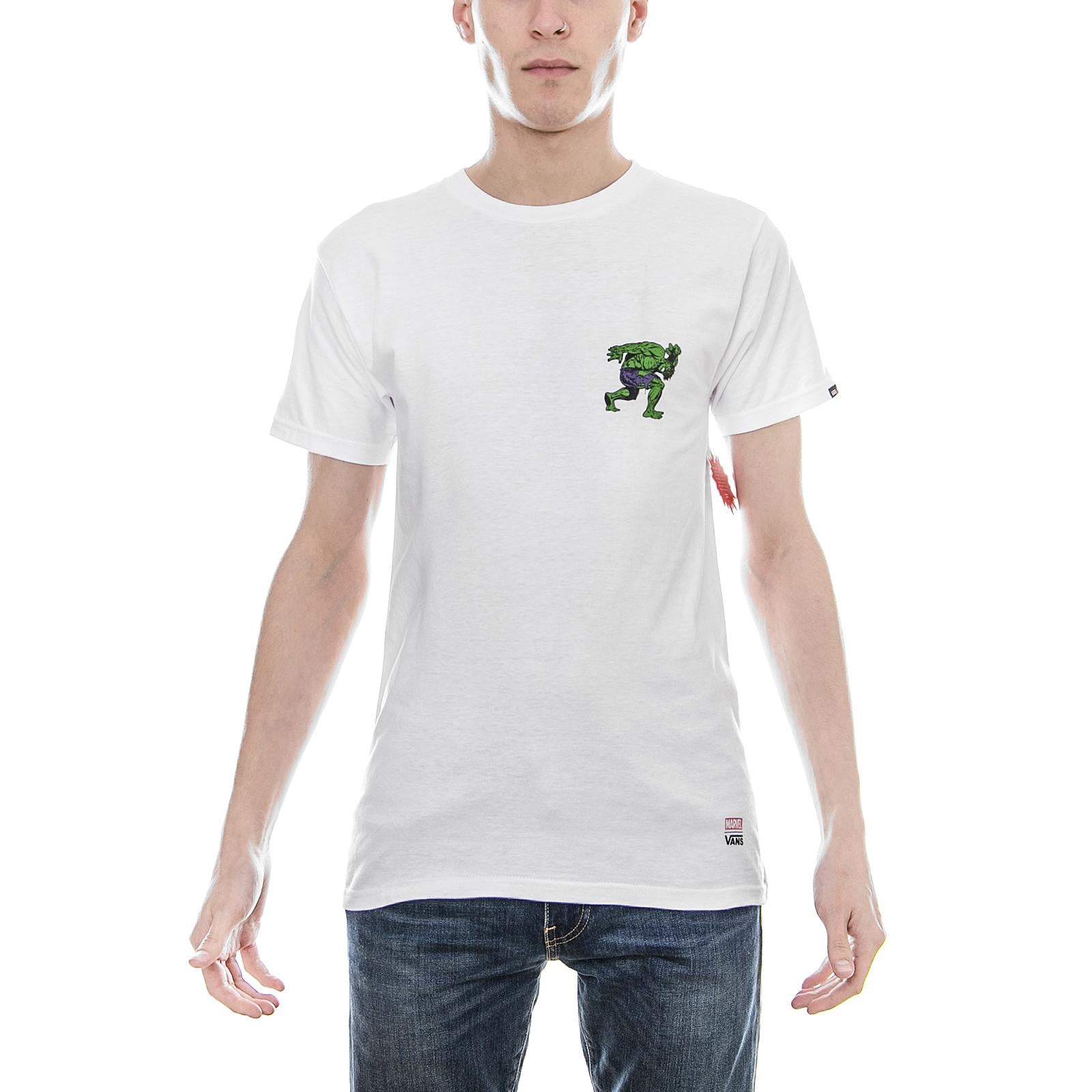 MN VANS X MARVEL HULK T-SHIRT - White VA3HUQWHT  VANS 