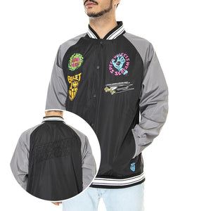 SW Celebration Jacket Black / Grey - Giacca Invernale Uomo Nera / Grigia SCA-JKT-0698  SANTA CRUZ 