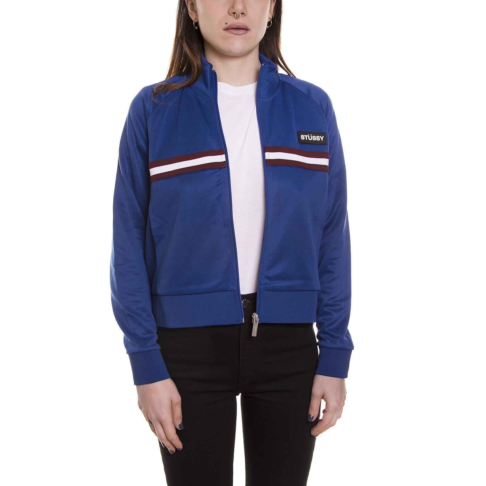 BRISTOL TRACK JACKET BLUE 218033-BLUE  STUSSY 