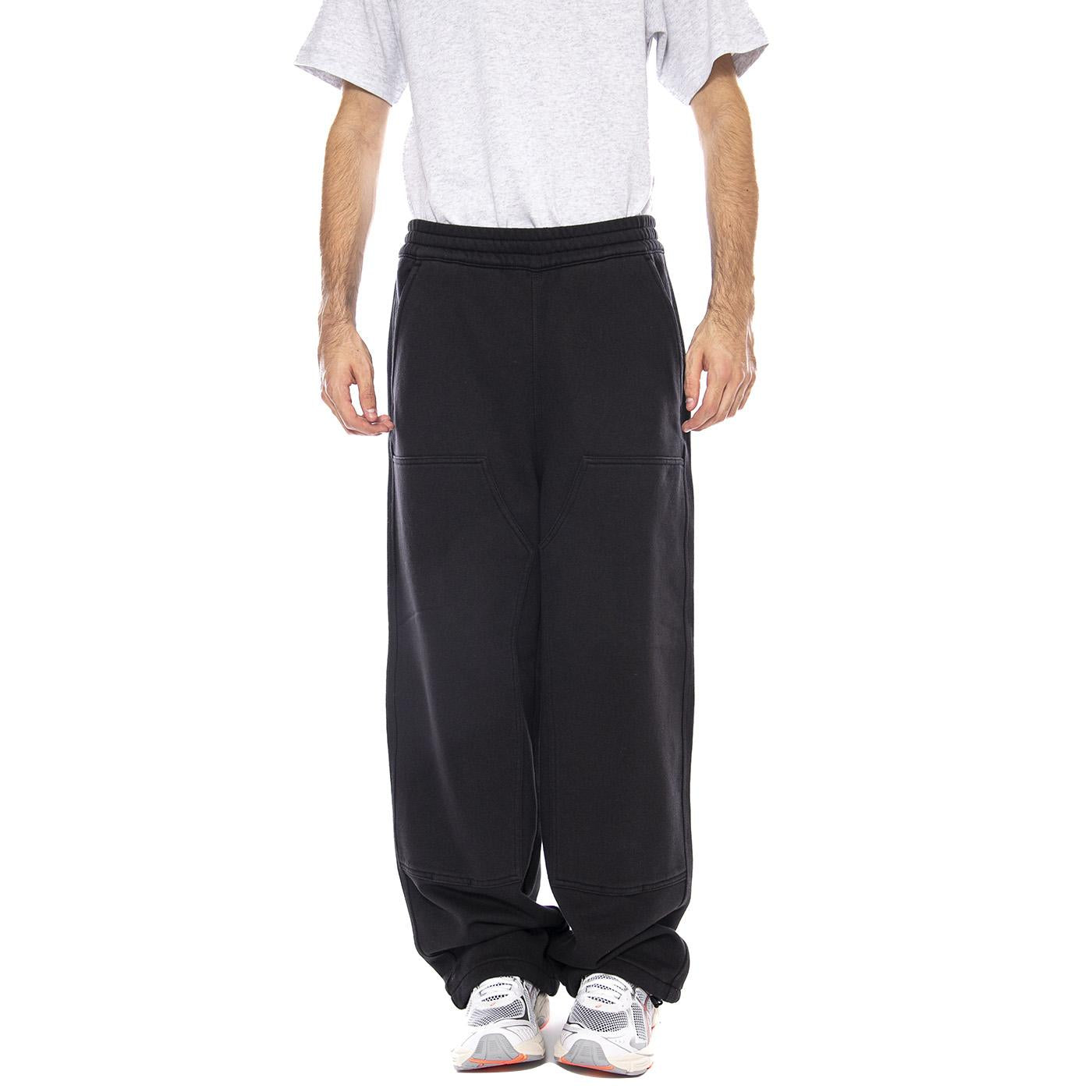 Double Knee Sweat Pant Black - Pantaloni Uomo Neri I035546.8906  CARHARTT WIP 