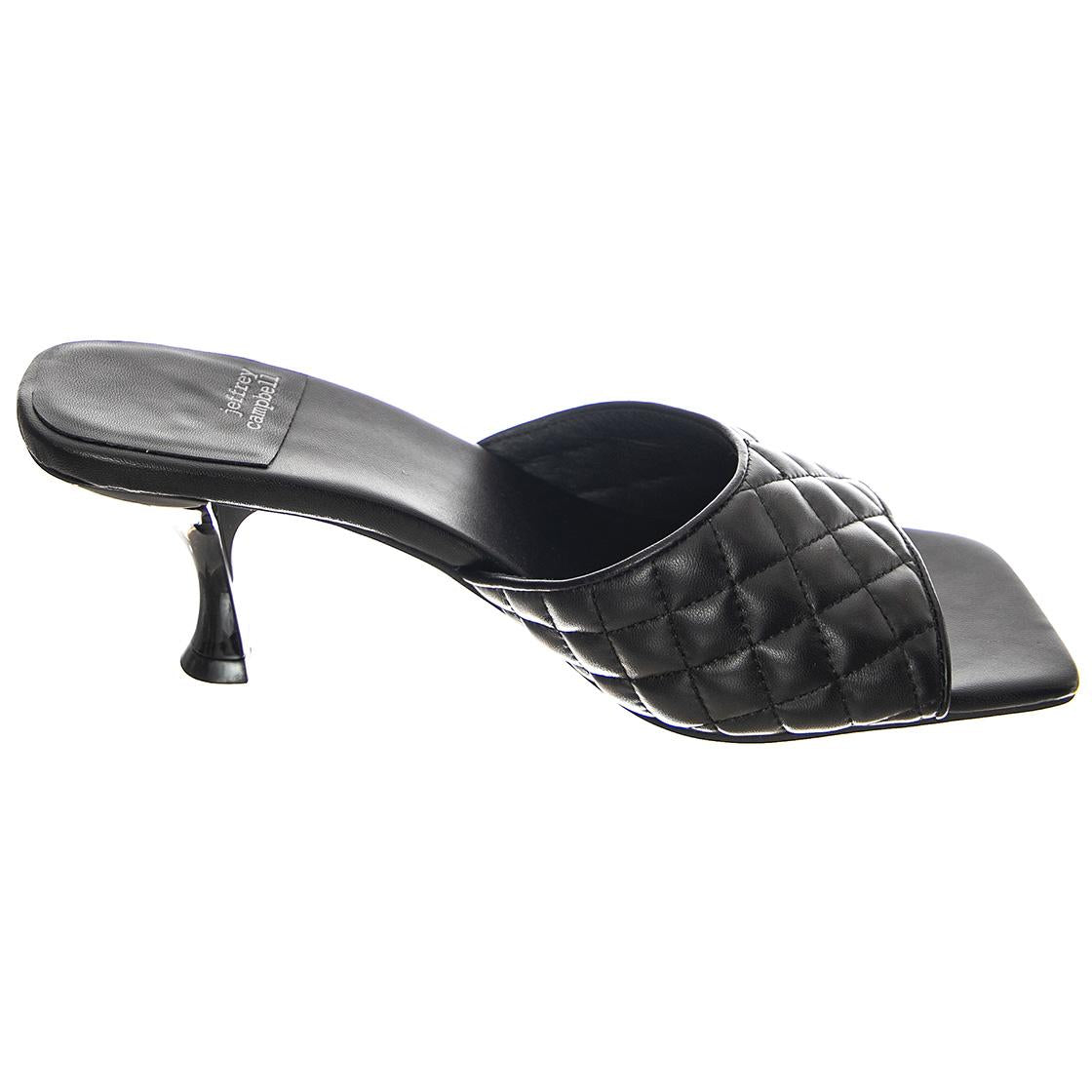 Womens Mr-Big-Q Black Sandals JCSJC633178-BLA  JEFFREY CAMPBELL 