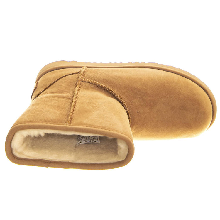 Classic Weather Short II Chestnut K - Stivali Bambini Marroni UGKCLSWPCN1019646K  UGG 