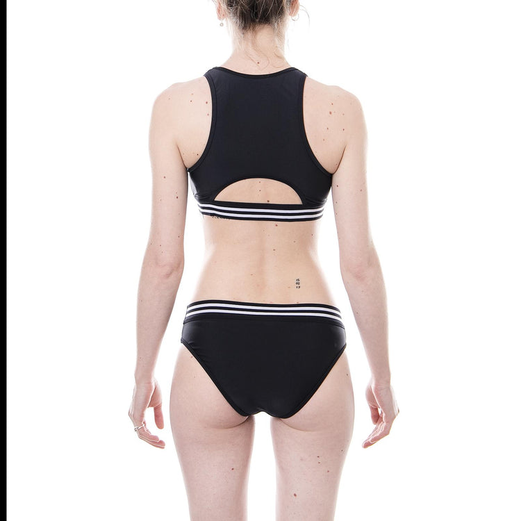 SWIMMING SUIT BLACK ALLOVER MULTICOLOR 110739-NBK  CHAMPION 
