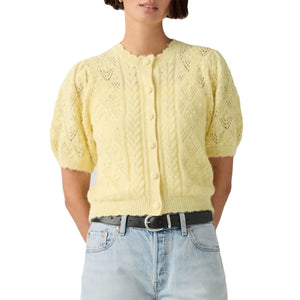PAULINE CARDIGAN FRENCH VANILLA - Cardigan Donna Giallo 005A8 0002 LEVIS 