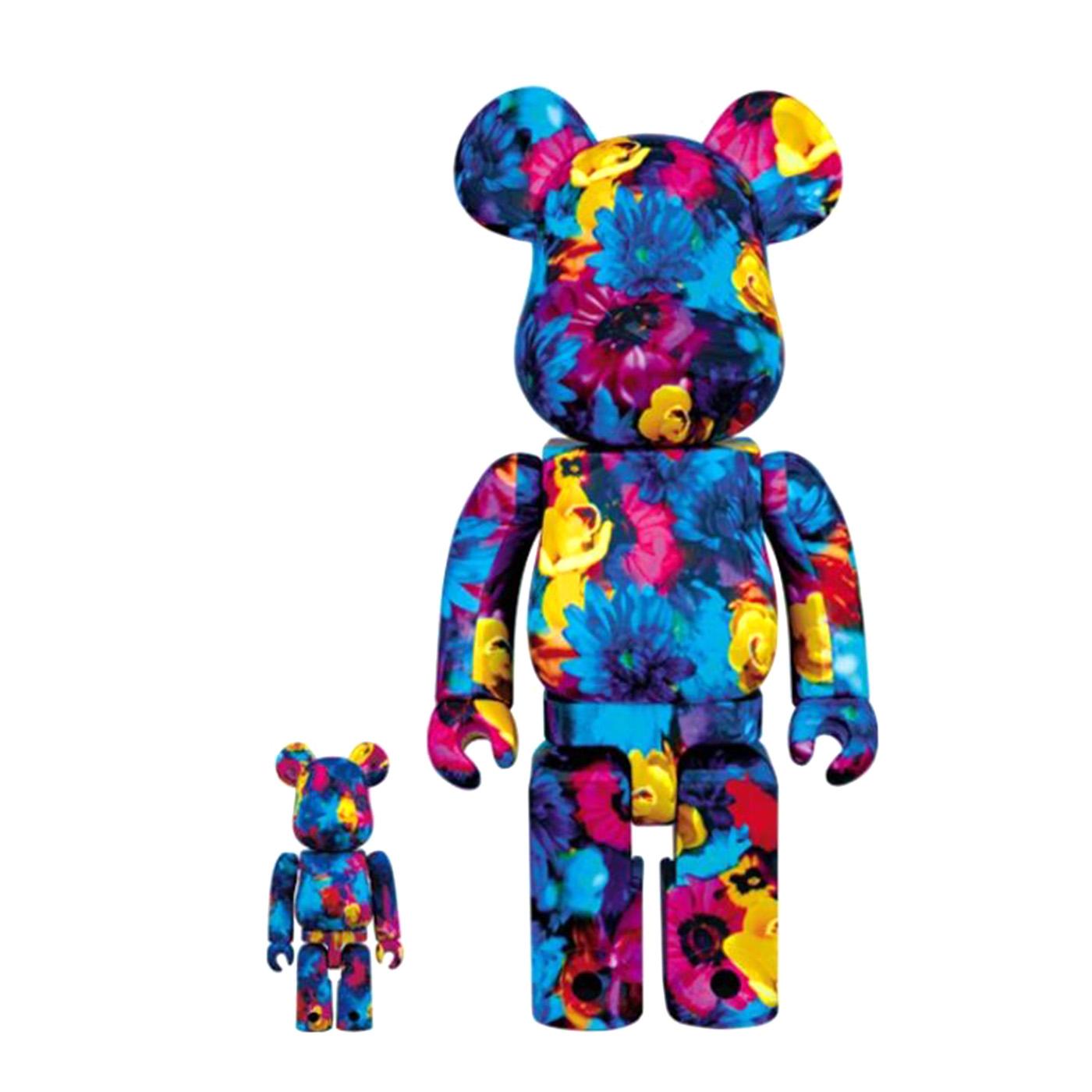 Medicom Mika Ninagawa Be@rbrick Set Multi 100% & 400% - Toy Medicom Multicolore NINAGAWA  MEDICOM TOY 