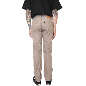 501 Levis Original Z4150 Brown Stone - Pantaloni Denim Jeans Uomo Marroni 00501-3350 . LEVIS 