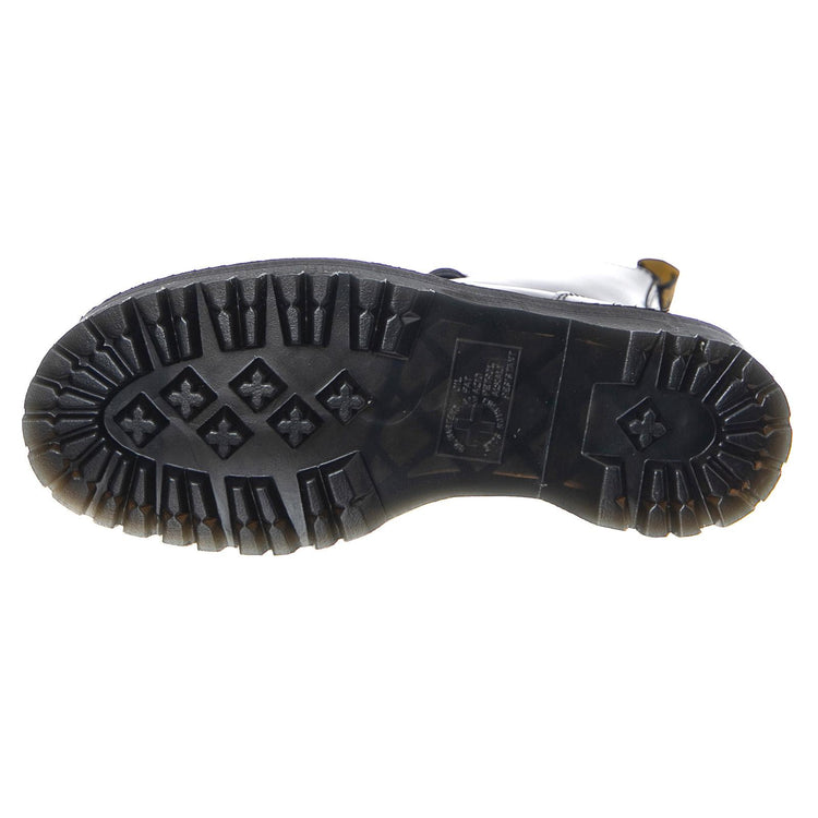 Jadon - Polished Smooth Black - Anfibi Stringati Donna Neri DMSJADONBK15265001 . DR.MARTENS 
