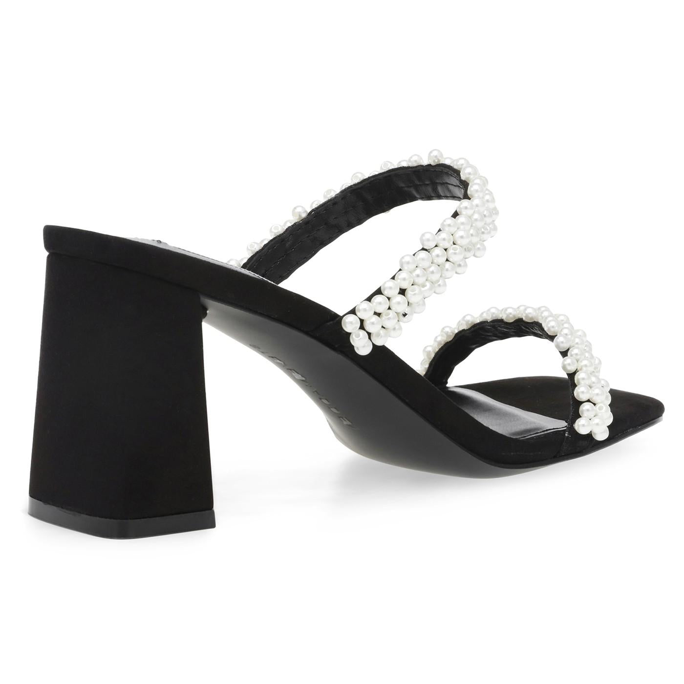 Lilah-P Black - Sandali Donna Neri SMSLILAH-P-BLA  STEVE MADDEN 