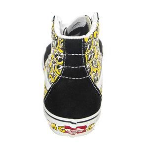 Ua Sk8-Hi Mooneyes Black / Yellow - Scarpe Stringate Profilo Alto Uomo Nere / Gialle VN0A5JMJY231  VANS 