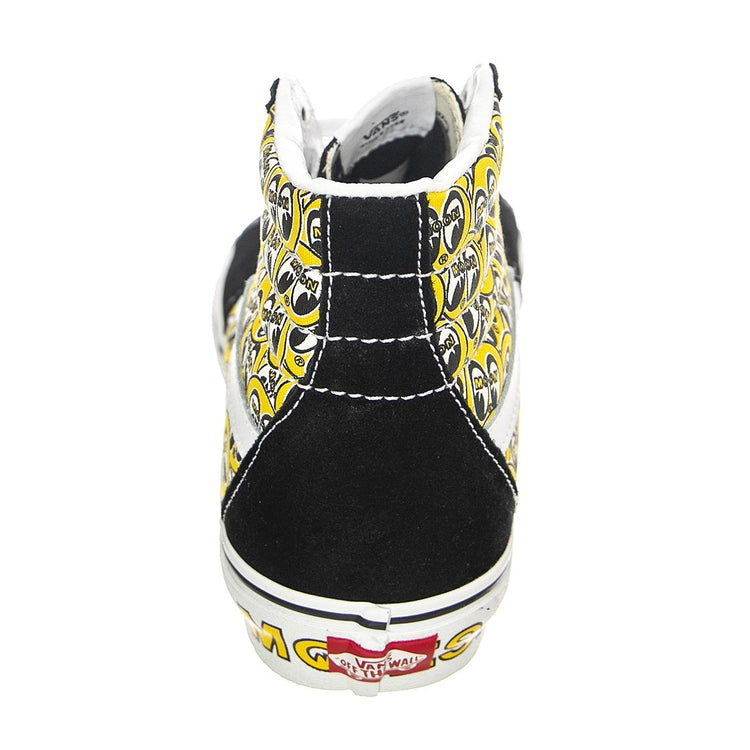 Ua Sk8-Hi Mooneyes Black / Yellow - Scarpe Stringate Profilo Alto Uomo Nere / Gialle VN0A5JMJY231  VANS 