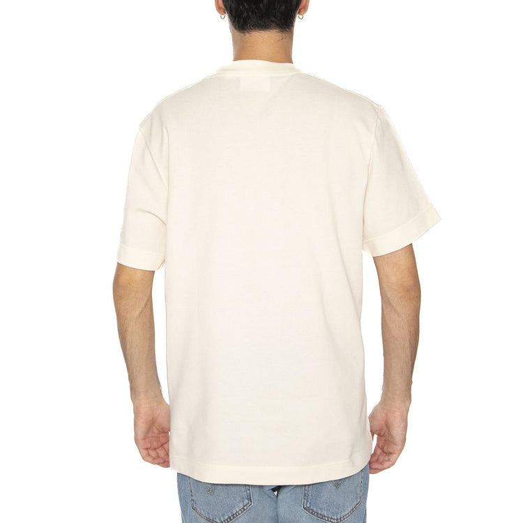 T-Shirt XFJ White - Maglietta Girocollo Uomo Bianca TH5458-XFJ . LACOSTE 