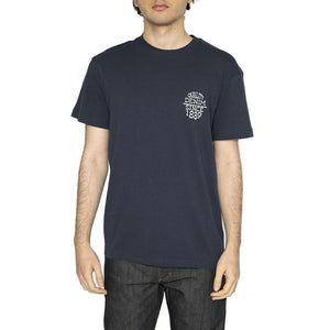Relaxed Tee Mood Indigo - Maglietta Girocollo Uomo Blu 112364547  LEE 