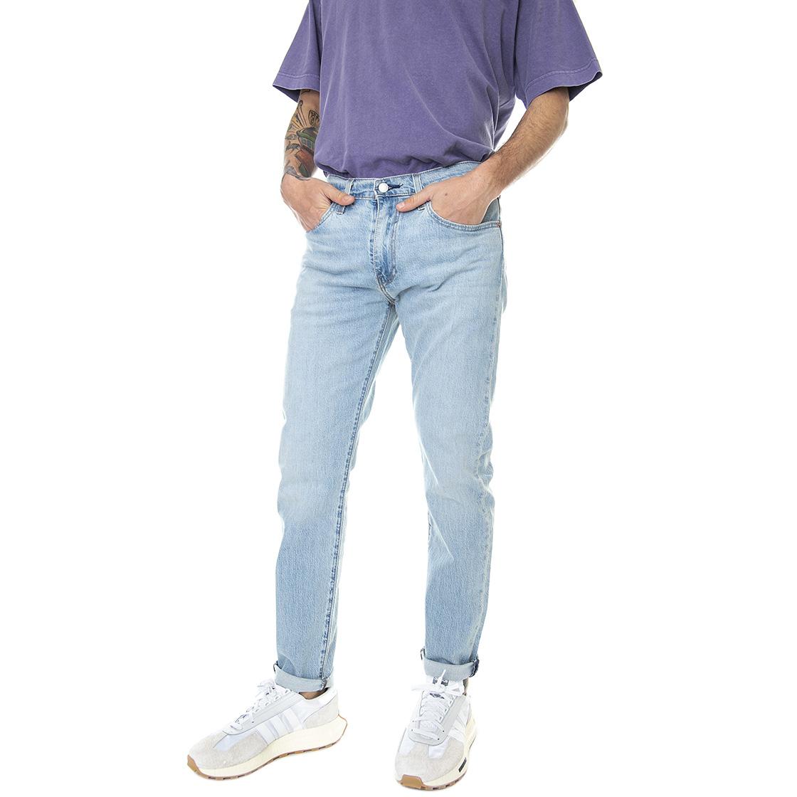 512 Slim Taper Tabor Pleazy - Pantaloni Denim Jeans Uomo Blu / Light Indigo / Worn In 28833-0940  LEVIS 