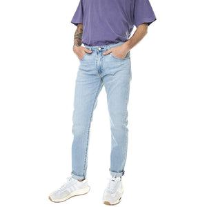 512 Slim Taper Tabor Pleazy - Pantaloni Denim Jeans Uomo Blu / Light Indigo / Worn In 28833-0940  LEVIS 