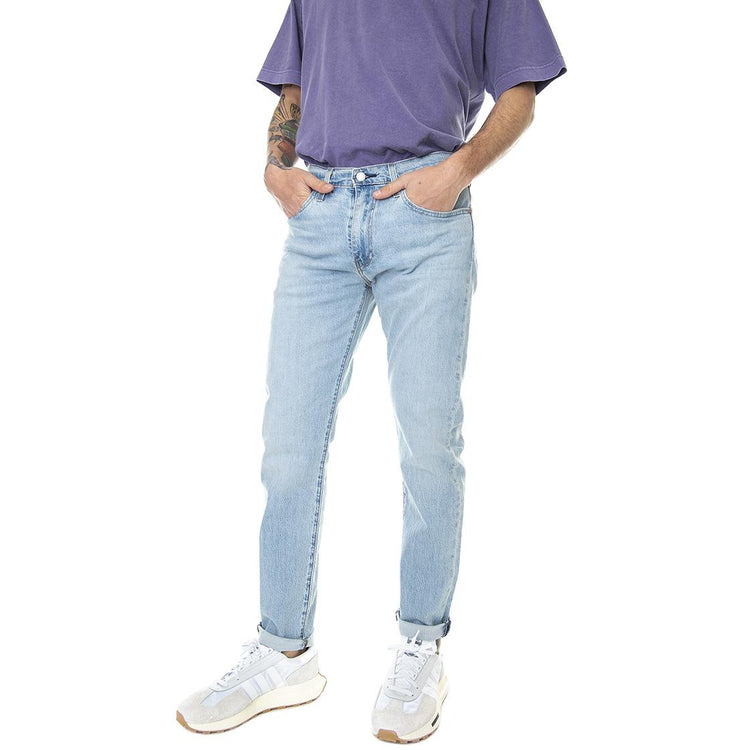512 Slim Taper Tabor Pleazy - Pantaloni Denim Jeans Uomo Blu / Light Indigo / Worn In 28833-0940  LEVIS 