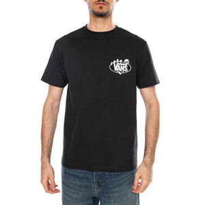 SHOW OFF SS TEE BLACK - Maglietta Girocollo Uomo Nera VN000SWT BLK1 VANS 