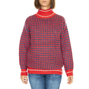 Jersey Rombo Azul Electrico - Maglione Donna Multicolore 15010306  MD'M 