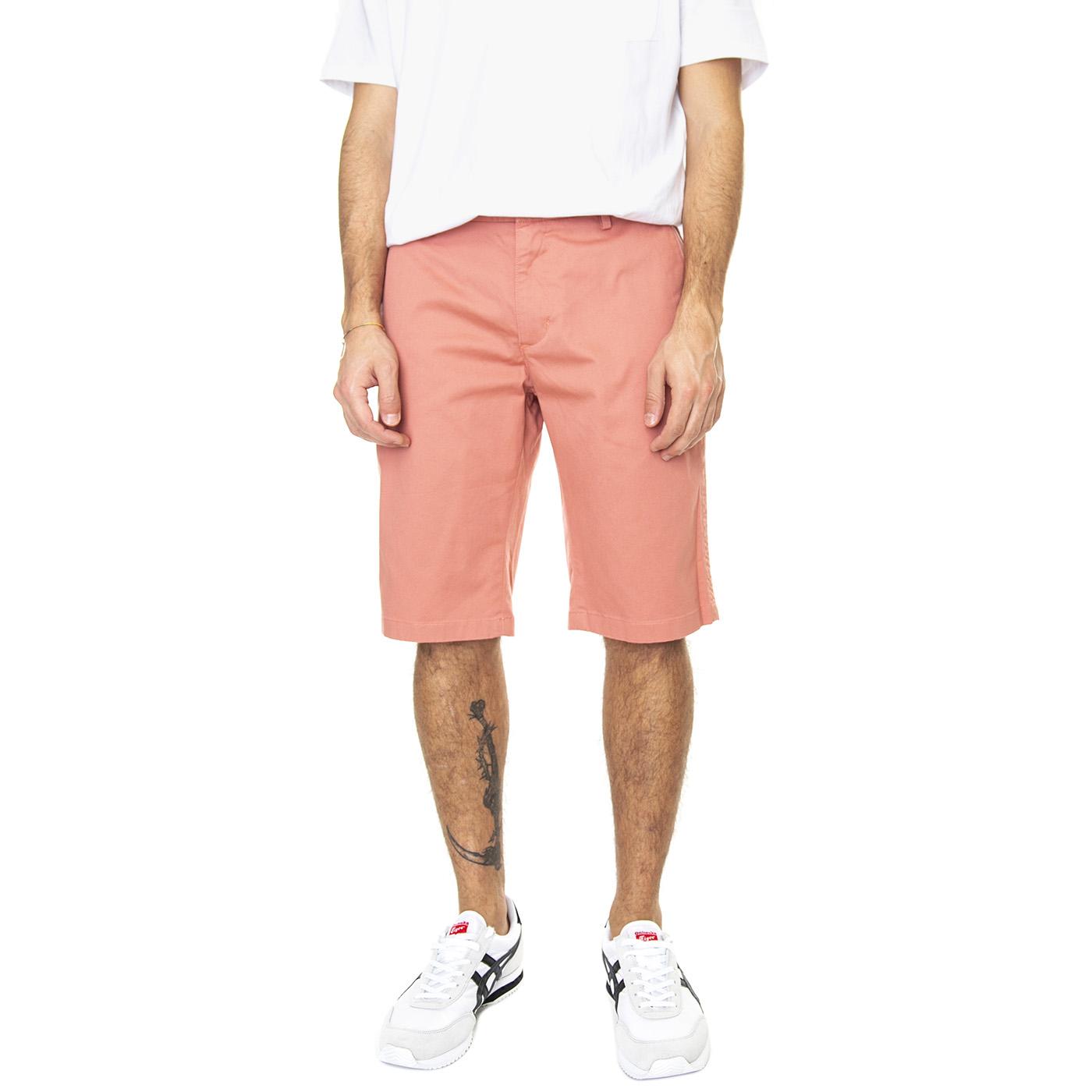 Signature Chino Short Dark Pink - Bermuda Uomo Rosa 65091-530  BEN SHERMAN 