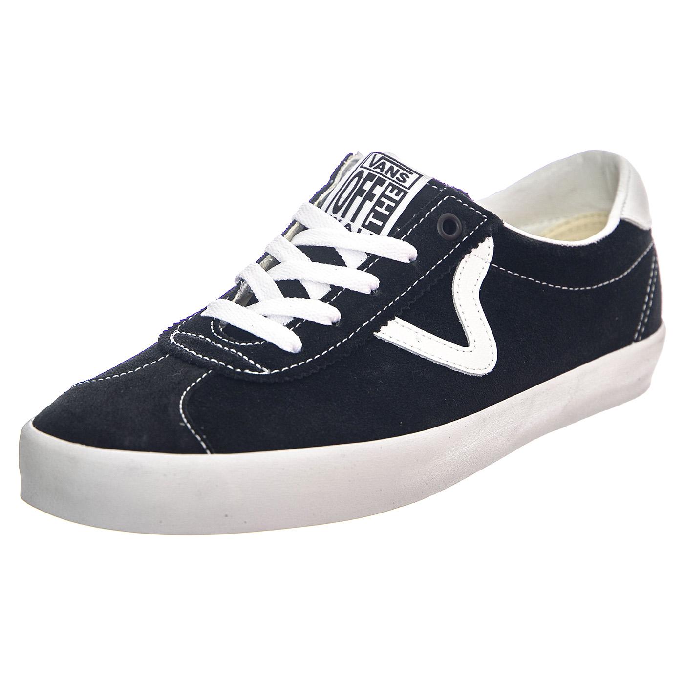 Sport Low Black / White - Scarpe Profilo Basso Uomo Nere VN000CQRBZW1  VANS 