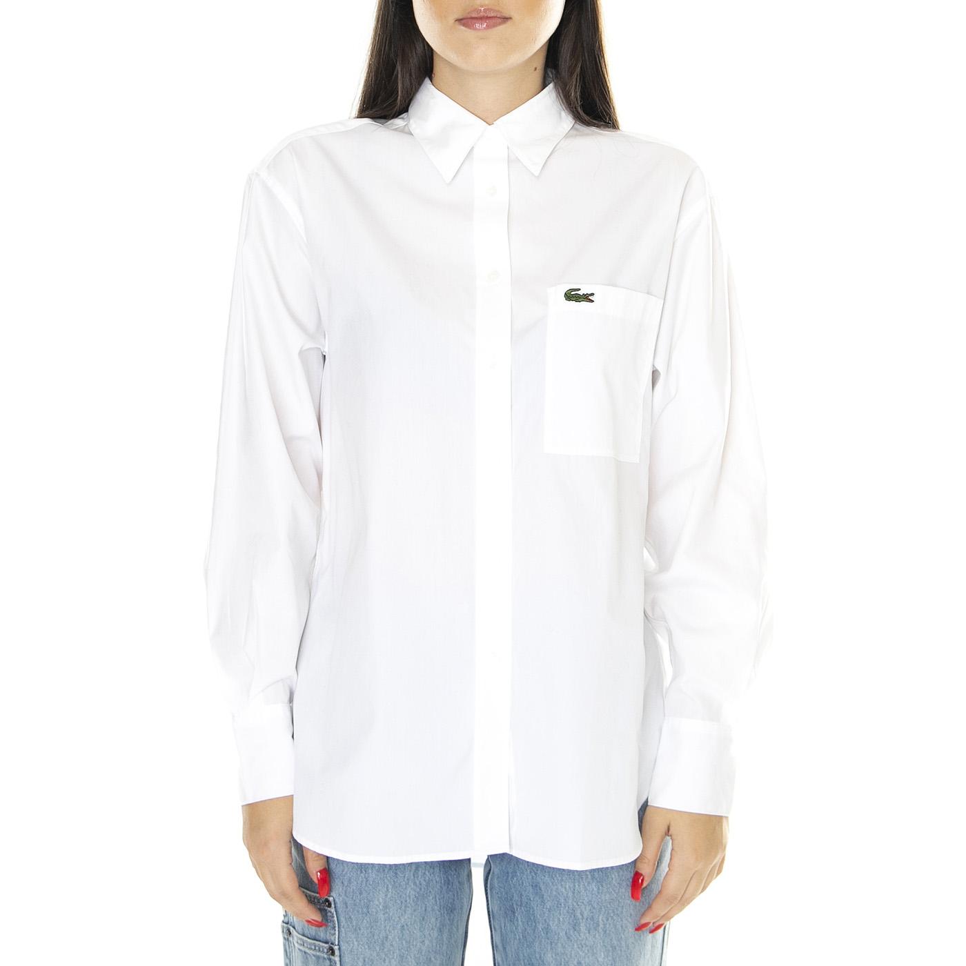 Camicia M/L CF1727-001 Donna Bianca CF1727-001  LACOSTE 