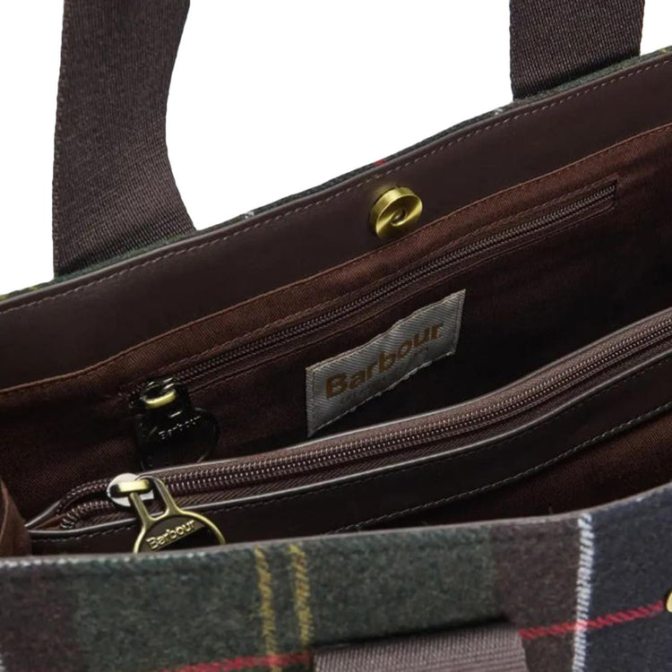 Barbour Turnberry Tartan Tote Bag - Borsa Tote Tartan LBA0424 OL91 BARBOUR 