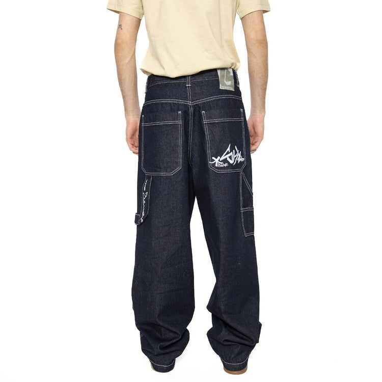 Blueskin Jeans R. Bianco / L Denim Blue - Pantaloni Denim Jeans Uomo Blu DNMB  BLUESKIN 