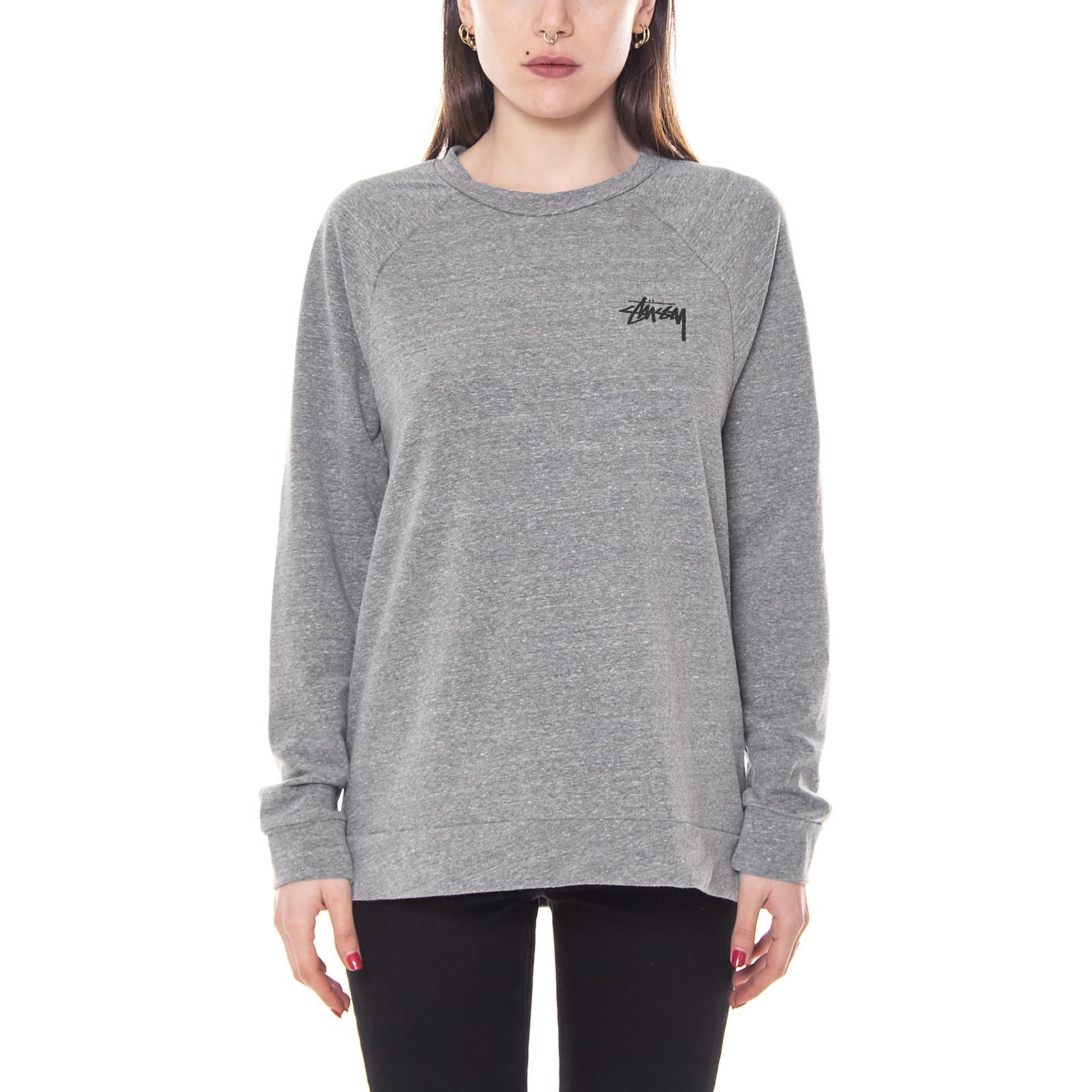 8 BALL CREW GREY HEATHER 2911068-GREY HEATHER  STUSSY 