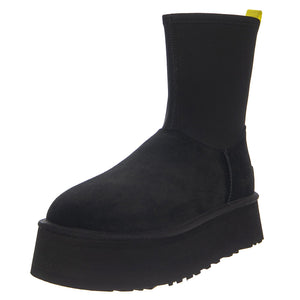 W Classic Dipper Black - Stivaletti Donna Neri W-1144031  UGG 
