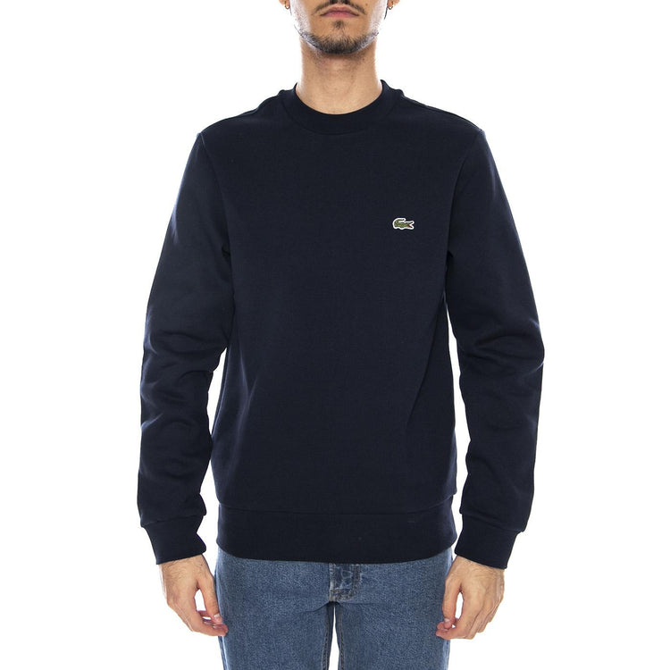 Sweatshirt SH9608-166 - Felpa Girocollo Uomo Blu SH9608-166 . LACOSTE 