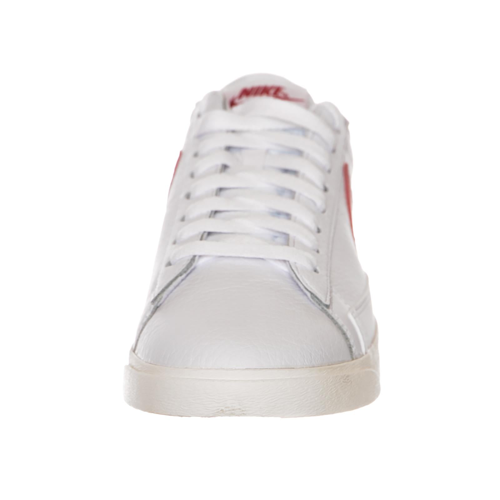 Women Blazer Low Premium WHITE/GYM RED 105214_4  NIKE 