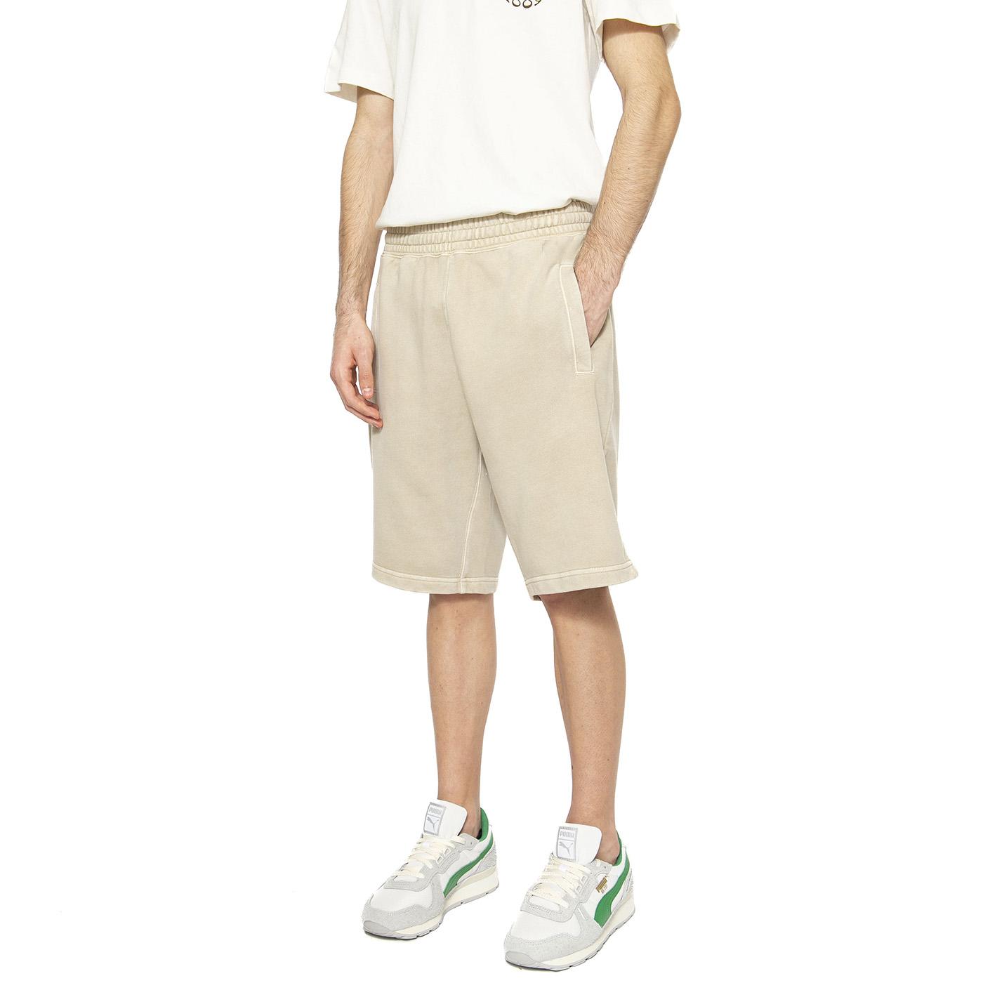 Nelson Sweat Short Fleur De Sel - Bermuda Uomo Beige I030130.2LPGD  CARHARTT WIP 