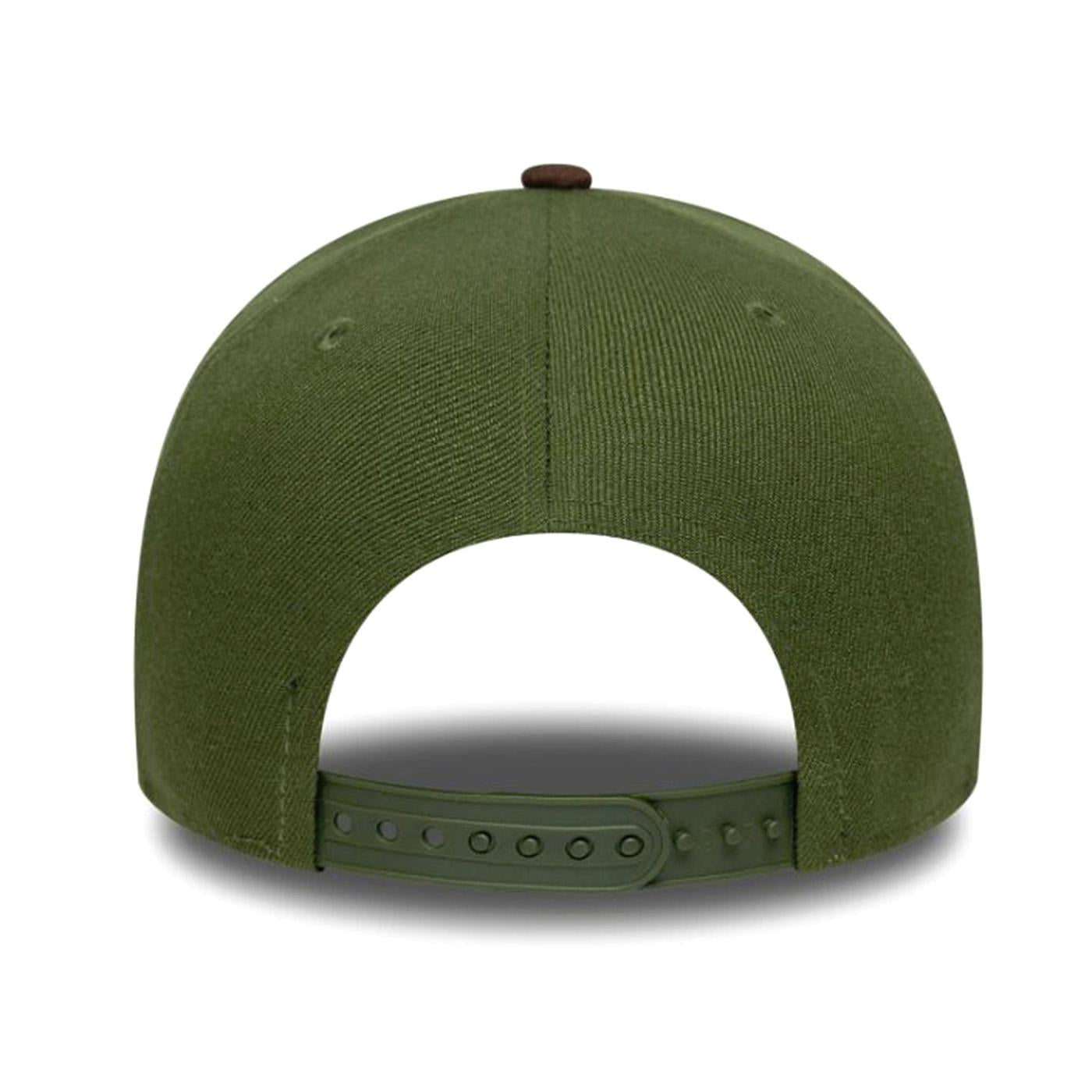 Suede Visor E-Frame Los Angeles Dodgers Brown - Cappellino con Visiera Marrone 60759009 RIGBRW NEW ERA 