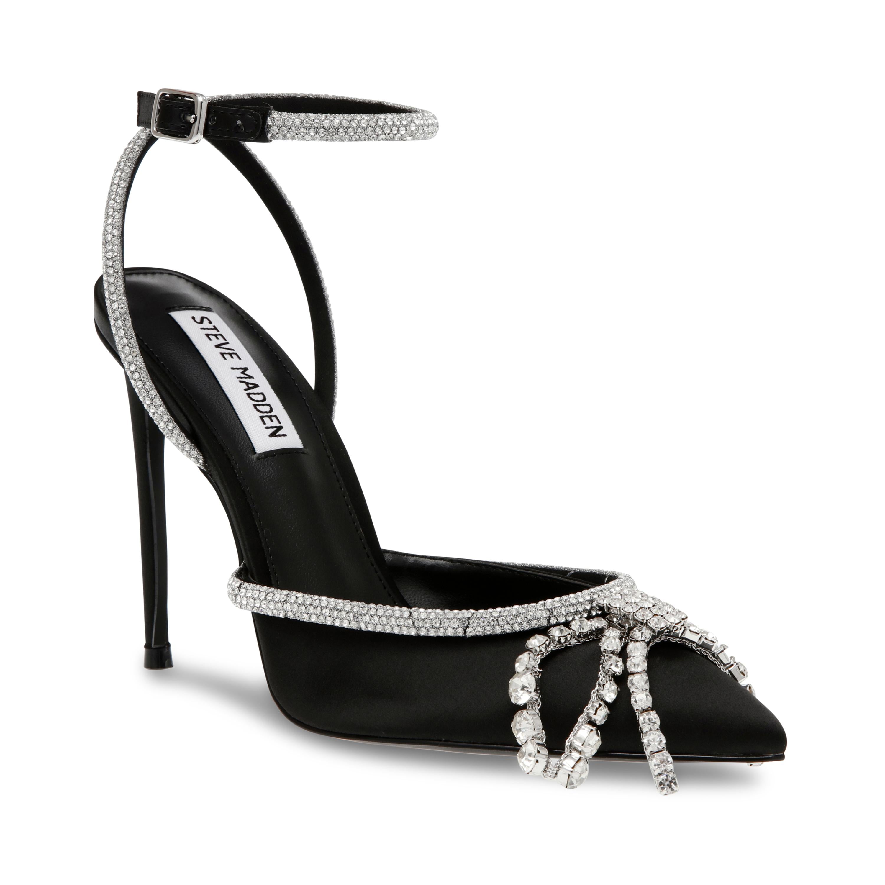 Vibrantly Black Satin - Scarpe Donna Nere SMSVIBRANTLY-486  STEVE MADDEN 
